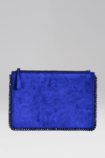 Load image into Gallery viewer, Shaki Crystal Velvet Clutch
