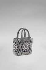 Load image into Gallery viewer, Small Arabia Snakeskin Pop Tote
