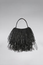 Load image into Gallery viewer, Shaggy Fringe Metallic Bag
