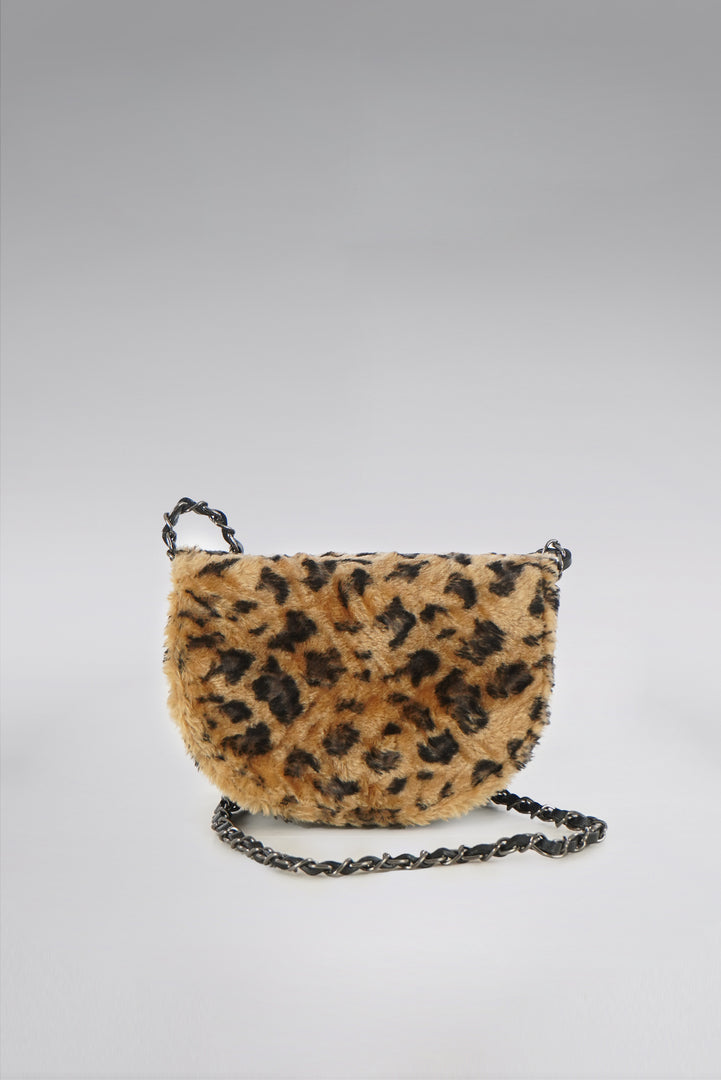 Bibi Faux Fur Clutch