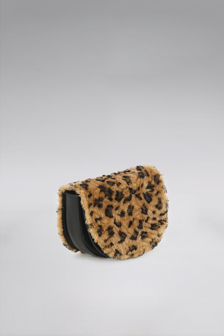 Bibi Faux Fur Clutch