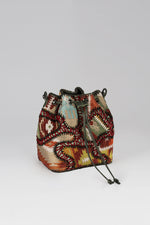 Load image into Gallery viewer, Large Patchy Carpet Bucket Bag
