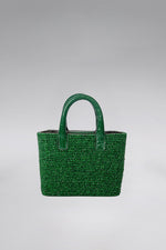 Load image into Gallery viewer, Small Matte Crystal Patent Pop Tote
