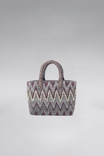 Load image into Gallery viewer, Small Ziggy Snakeskin Pop Tote
