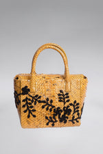 Load image into Gallery viewer, Medium Flower Power Snakeskin Pop Tote
