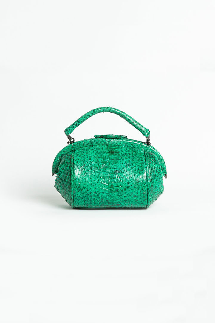 Mini Snakeskin Lady Tote